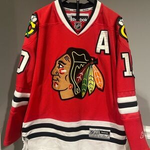 Reebok Chicago Blackhawk Patrick Sharp #10 NHL Jersey